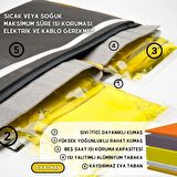 pawdaz Serin (60X40CM) - 4 Mevsim Kedi/ Köpek Matı, Sıcak Veya Soğuk Kullanılabilen Minder Yatak (bordo)