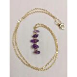 Anneler Günü Hediyesi Ametist Set- Anka Gemstone