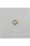 Cerrahi Çelik Rose  Damla Baget Halka Küpe Tragus Helix Kıkırdak Piercing