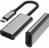 4K@60Hz Type C To Displayport Dönüştürücü Çevirici Adaptör