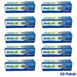 Burpak Alüminyum Folyo - 45 Cm. x 100 Metre - 10 Mikron - 10 Paket