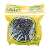 Lady Endüstriyel Büyük Boy Bulaşık Teli / Ovma Teli / Toptel - 12 Adet