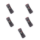 Silver Home Jumbo Mikrofiber Süper Emici Havlu Kurulama Temizlik Bezi - Gri - 50x70 Cm. - 5 Adet