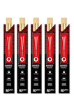Yıkanabilir Bambu Kore Japon Çin Yemek Çubuğu Chopsticks - 23 Cm. - 5 Çiftlik 1 Paket