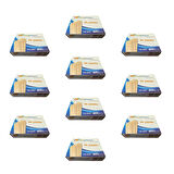 Niceplast Dil Çubuğu Ahşap Maket Çubukları 2 x 14 Cm. - 50 Adetlik 10 Paket