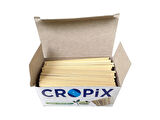Cropix Tahta Ahşap Bambu Doğal Çay Kahve Karıştırıcı Çubuk Kaşık - 10.5 Cm. - 400 Adetlik 5 Paket