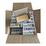 Cropix Tahta Ahşap Bambu Doğal Çay Kahve Karıştırıcı Çubuk Kaşık - 10.5 Cm. - 400 Adetlik 24 Paket