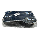 Plastik Siyah Kaşık - Parti Davet Piknik Çorba Yemek Kaşığı - 18 Cm. - 100'lü 3 Paket