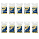 Dolphin Ahşap Yassı Tutamaklı Saplı Çöp Şiş - Boy : 12 Cm. - 50 Adetlik 10 Paket