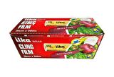 İlka Şeffaf Mutfak Rulo Streç Film Folyo - 30 Cm. x 500 Metre - Gıdaya Uygun - 10 Paket