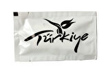 Tek Kullanımlık Otel Islak Mendil Paket / 6x10 Cm. / Türkiye Yazılı Baskılı Poşet / 100 Adetlik Paket