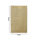 Kraft Baget Şemua Kese Kağıdı - 12 x 20 Cm. - 500 Gr. - Ortalama 135 Ad - Paket