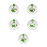 Roll-Up Nature Ekolojik Karton Kağıt Tek Kullanımlık Tabak - 26 Cm. - 50 Adetlik 5 Paket