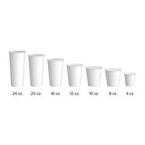 Dağyüce Kağıt Karton Bardak Tek Kullanımlık Çay Kahve Bardağı - 12 Oz - 50 Adetlik 2 Paket