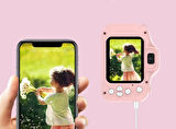 Çocuk Fotoğraf Makinesi Mini Fotoğraf Makinesi Eğitici 1080p Hd Selfie Kamera