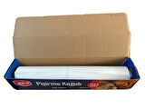Roll-Up Beyaz Yağlı Fırın Tepsi Pişirme Kızartma Kağıdı - 37 Cm. x 50 Metre - 10 Adet