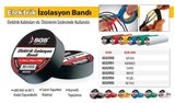 SGS Elektrik İzolasyon Bandı - Yeşil - 19 mm x 9 mt. - 3 Adet