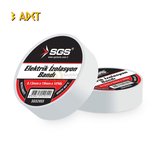 SGS Elektrik İzolasyon Bandı - Beyaz - 19 mm x 9 mt. - 3 Adet