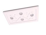Motifpiyer spotlu gizli ışıklı tavan göbeği sgt-54-5 30X60X7.5cm