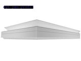 Motifpiyer spotlu gizli ışıklı tavan göbeği sgt-52-5 30X90X4.5cm