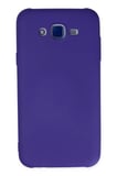 Galaxy J7 Kılıf Nano İçi Kadife Silikon - Mor