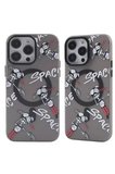 İphone 13 Kılıf Apollo Magneticsafe Desenli Kapak - Apollo Siyah - 3
