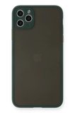 İphone 11 Kılıf Montreal Silikon Kapak - Yeşil