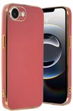 İphone 16E Kılıf Volet Silikon - Kırmızı