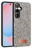 Onegif Galaxy S24 Bright Simli Kapak - Gümüş