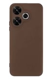 Redmi 13 4G Kılıf First Silikon - Kahverengi