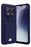 Redmi Note 15 4G Kelvin Kartvizitli Silikon - Lacivert