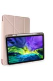 İpad Air 4 10.9 Kılıf Kalemlikli Mars Tablet Kılıfı - Gold