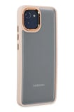 Galaxy A03 Kılıf Dora Kapak - Pudra