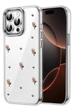İphone 15 Fiyonk Desenli Kapak - Desen 6