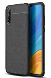 Newface Huawei P Smart S Kılıf Auto Focus Kapak - Siyah