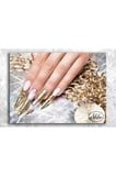 Tekli Yatay Kanvas Tablo, Kuaför, Güzellik Salonu, Nail Art, Dekoratif Kanvas Duvar Tablosu