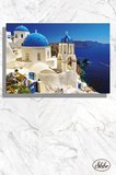 Tekli, Yatay, Kanvas, Dekoratif, Duvar, Tablosu , Yunan Adaları, Santorini, Yunanistan,