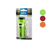 2IN1   3W LED - UV LED   USB ŞARJLI   MİNİ  EL FENERİ  MAX: 350 LUMEN PT-9675 (4593)