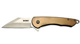 Crkt Jettison 6820 BRW Kahverengi Kamp / Outdoor Çakı 18,5cm - Yarı Otomatik, Kutulu
