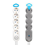 Vea 5'Li Kablolu Anahtarlı 1,5 Metre Akım Korumalı Grup Priz Ve-2S5S