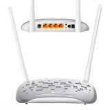 Tp-Link Td-W9950 300 Mbps Wireless N Vdsl/Adsl Wifi Modem Router