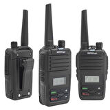 Aselsan A446T 16 Kanal 12 Km Menzil Ekranlı Tekli Set El Telsizi