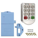 Pm-26723 Tuş Şifreli Gri Çekmece Dolap Kilidi (2'Li Paket)