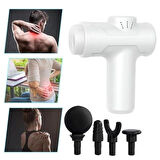 Mını-8211 Şarjlı Sporcu Koşucu Darbeli Titreşimli Masaj Aleti 6 Kademeli 2000Mah