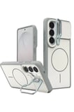 Galaxy S26 Pale Magsafe Standlı Kapak - Beyaz