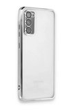 Galaxy S20 Fe Kılıf Lensli Silikon - Gümüş