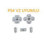 2 Takım Ps4 V2 Kollar İle Uyumlu Lastik Takımı Kaliteli Ürün