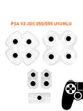 1 TAKIM PS4 V3 JDS 050 055 KOLLAR İLE UYUMLU İÇ LASTİK TAKIMI KALİTELİ ÜRÜN PS4 KOL TAMİR