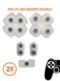 2 TAKIM PS4 V3 JDS 050 055 KOLLAR İLE UYUMLU KALİTELİ ÜRÜN PS4 KOL TAMİR