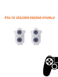 PS4 V2 JDS JDM 030 040 KOLLAR İLE UYUMLU L R L1 L2 R1 R2 LASTİK TAKIMI